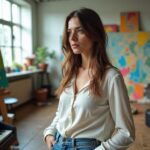 Sophie Brussaux : un voyage créatif entre art visuel et musique, le portrait d’une artiste plurielle