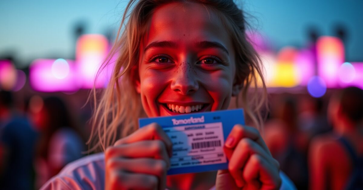 Quel est le prix d'un billet pour Tomorrowland ?