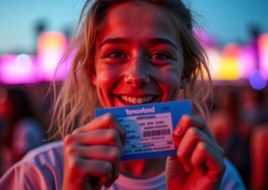 Quel est le prix d'un billet pour Tomorrowland ?