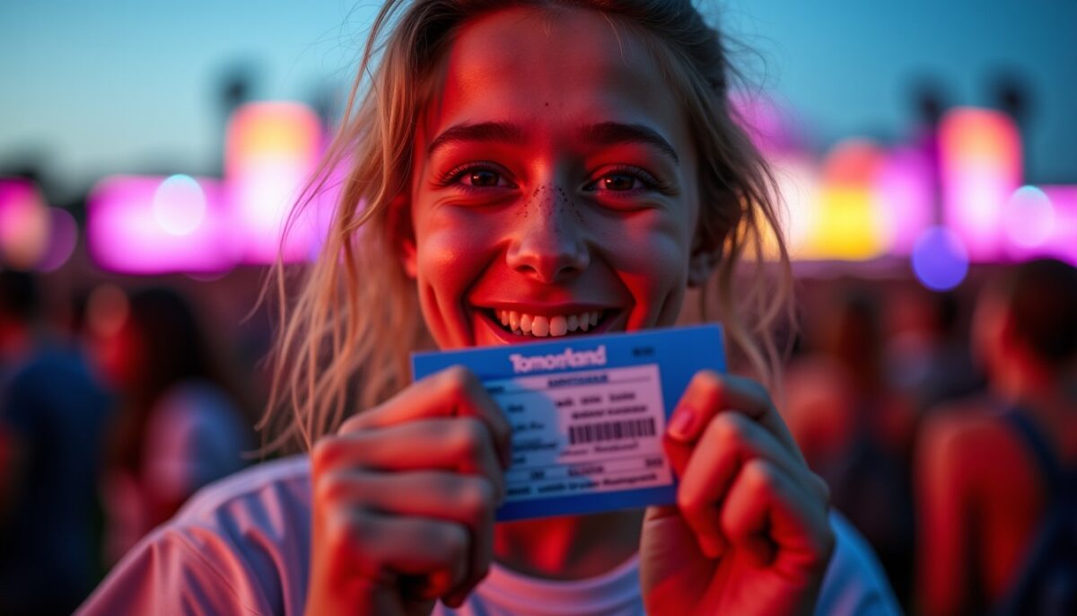 Quel est le prix d'un billet pour Tomorrowland ?