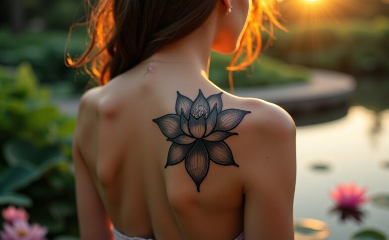 Découvrir la symbolique profonde des tatouages de fleurs de lotus