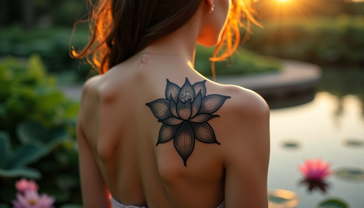 Découvrir la symbolique profonde des tatouages de fleurs de lotus