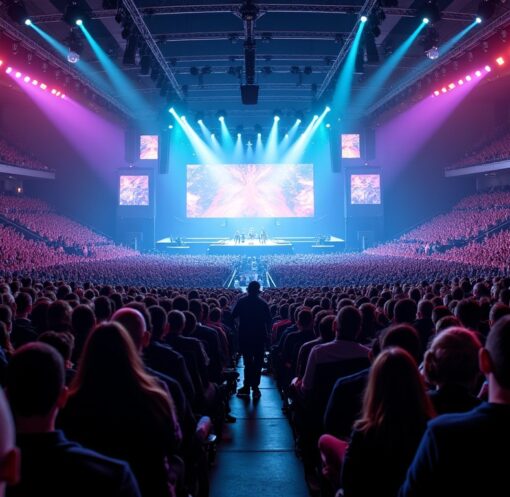 Le Zénith de Paris : une capacité modulable de 2 000 à 6 804 places selon la configuration choisie