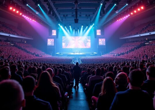 Le Zénith de Paris : une capacité modulable de 2 000 à 6 804 places selon la configuration choisie