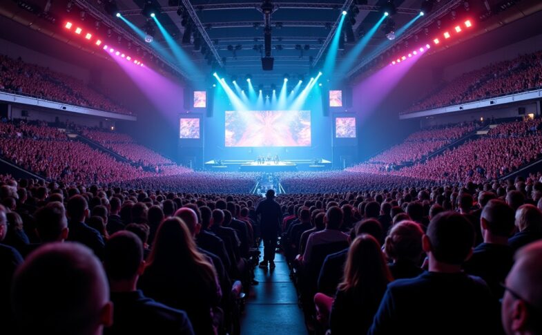 Le Zénith de Paris : une capacité modulable de 2 000 à 6 804 places selon la configuration choisie