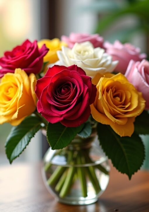 Le langage secret des roses : comprendre la signification des couleurs